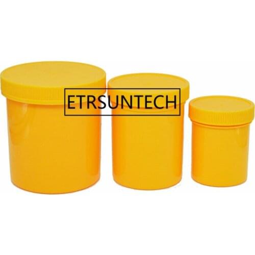 120g 250g Empty Cosmetic Cream Container Jars Powder Mask PP Packaging Can Plastic Pot Skin Care Containers F1209