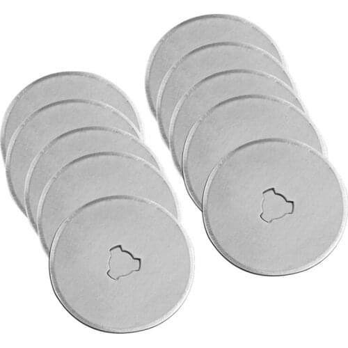 20 Pieces / Lot 28mm Rotary Cutter Refill Blade Cutters Sewing Quilting Photos For Fabric Vinyl Cutting Craft Tools