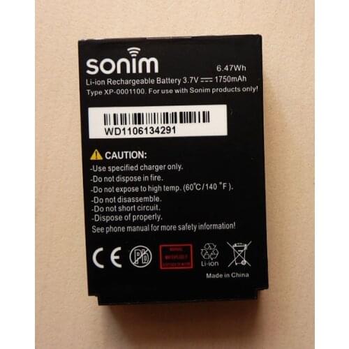 High Quality New 1750~1950mAh Battery For Sonim cellphone XP-0001100 Battery For XP3340 XP5300 XP3.20-0001100 phone