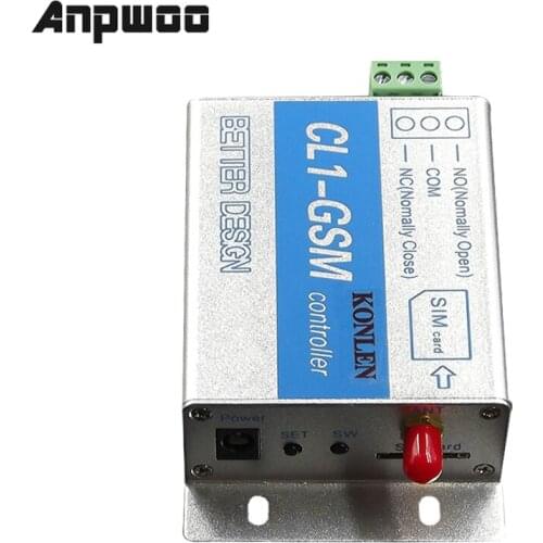ANPWOO Gsm Controller SMS Call Remote Control Relay Switch for Gate Open Water Pump Motor Home Appliances on/off