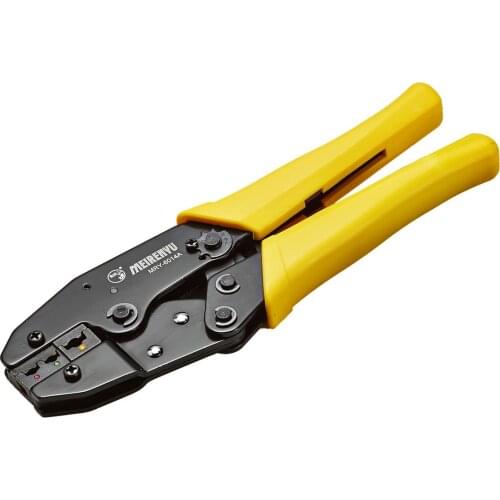 Ratcheting Terminals Crimp Pliers Cable Cutters Network Tools Crimper For AWG 22-10 0.5mm2-6.0mm2