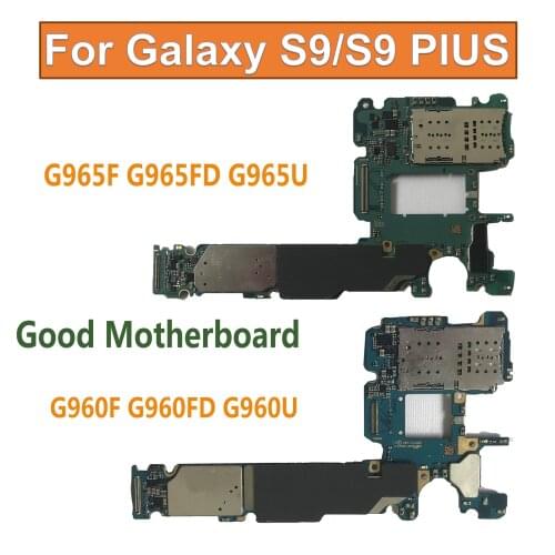 Motherboard For Samsung Galaxy S9 Plus G965F G965FD G960F G960FD G960U 64GB 128GB Original Unlocked Android Logic Board