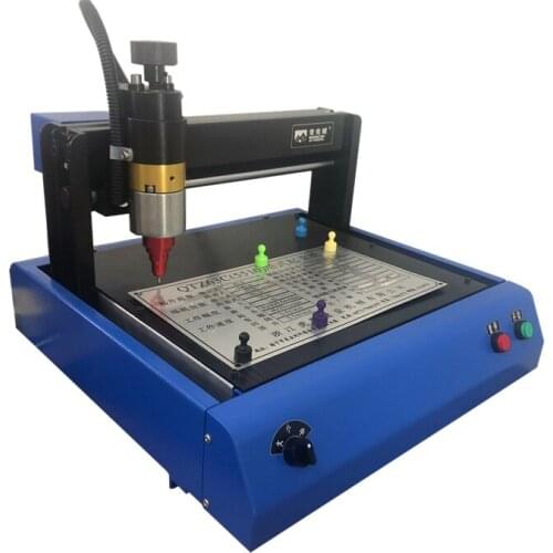 Stainless steel metal marking machine 3020 printer nameplate cutting plotter code electric engraving machine 2015