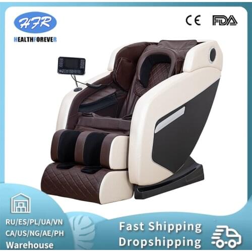 Small Space Luxury Full Body Multi-Functional Elderly Device Electric Cheap Large Cap Foot Wrap Deluxe Zero-Gravty Massage Chair