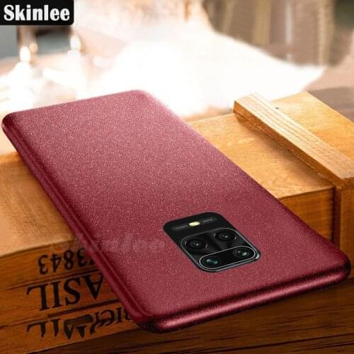 Skinlee For Redmi Note 9S Case Soft Mate eFull Protective Silicone Cover For Xiaomi Redmi Note 9 Pro Max Shockproof Case