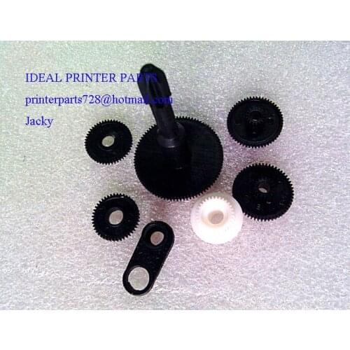 New Compatible Ribbon Drive gear for EP LQ300+ LQ300 dot-matrix printer Ribbon drive gear assy 7pcs/set the same as the photo