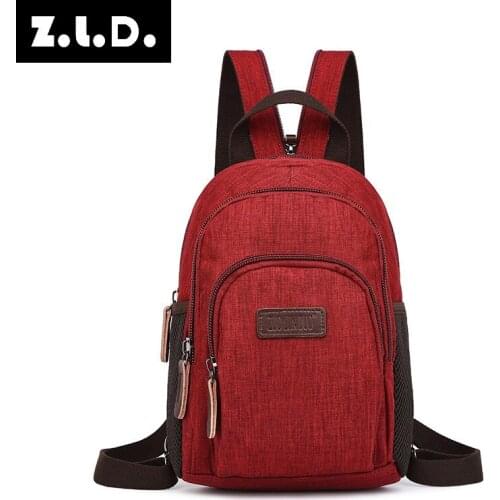 102318 new hot yesetn lady small casual backpack female leisure chest bag