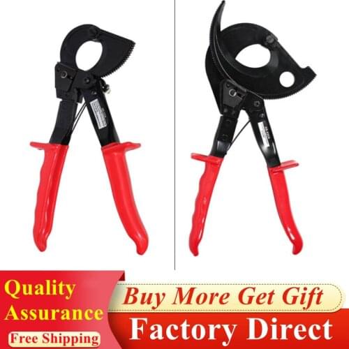 Wholesale Special Cutting Tools Self Adjusting Ratchet Cable Cutter HS-325A/520A Electrical Wire Scissors Cable Shearing Pliers