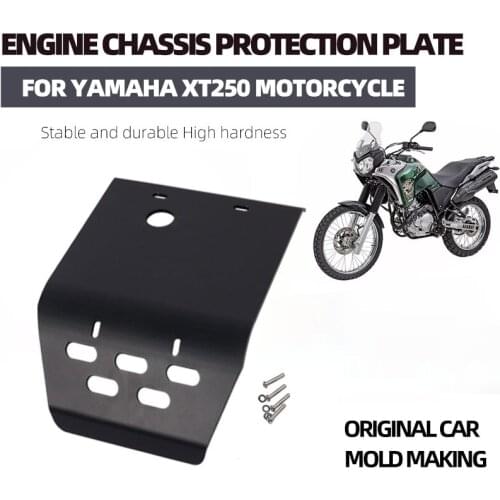 Motorcycle Engine Base Chassis Spoiler Guard Cover Skid Plate Belly Pan Protector For Yamaha Tricker XG250 XG 250 Serow XT250 XT