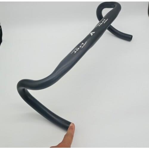 Aluminum alloy road bike racing bent handlebar 31.8*/420mm breaking wind bent the flat hander Internal alignment