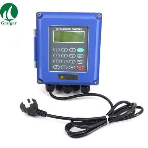 TUF-2000SW with TM-1 Transducer Wall-Mounted Digital Ultrasonic Flow Meter High Accuracy Measuring Range DN50-DN700mm