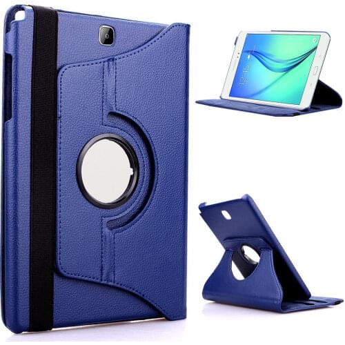 360 Rotating Case Cover For Samsung Galaxy Tab S 10.5 SM-T800 SM-T805 T800 T805 TabS 10.5 inch Tablet Flip PU Leather Case Glass