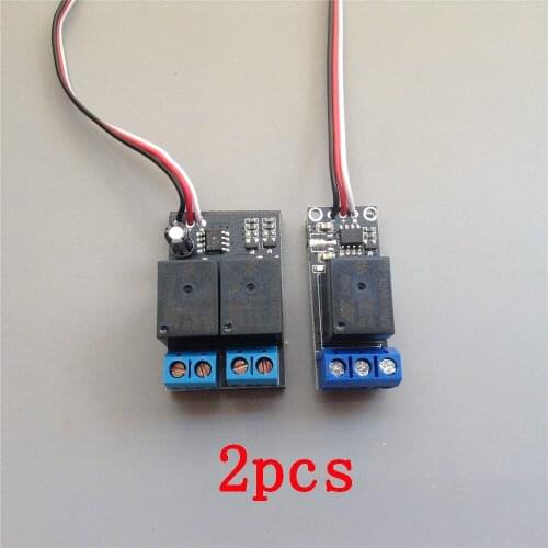 2pcs Remote Control Switch Relay PWM Switch 1/2 Way for DIY RC Model Airplane/Boat Water Pump Electromagnet Navigation Lamp