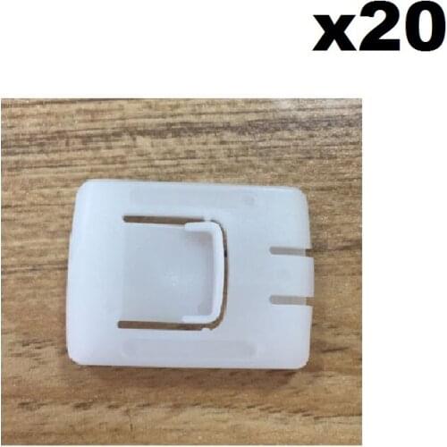 20PCS FOR FORVW GOLF MK1 MK2 MK3 FORGTI VR6 GENUINE SEAT RUNNER GUIDE CLIP OEM 171881213B2 FREE SHIPPING