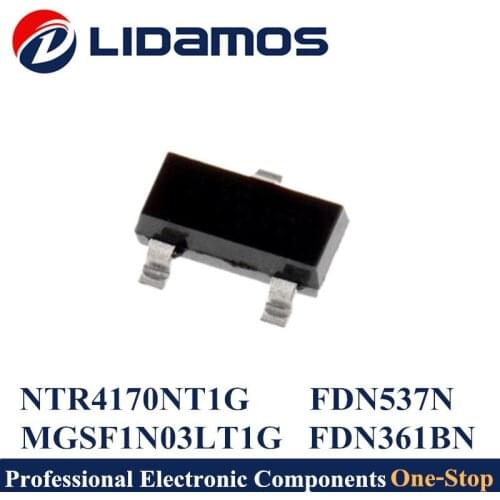 3000PCS MOSFET N-Channel NTR4170NT1G MGSF1N03LT1G FDN361BN FDN537N NTR4170N MGSF1N03L 20V 30V SOT-23 High quality Made in China