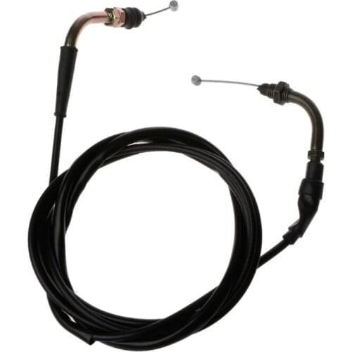 81" Motorcycle Throttle Cable Scooter Accelerator Cables GY6 50-thread 2060mm engine throttle line motorcycle accessories