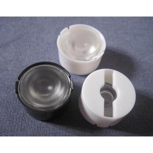 ACPX-22.5 High quality LED Lens, Lens Diameter : 22.5mm, With Holder Size: 24X13.7mm, 45 degree, Grinding surface, PMMA