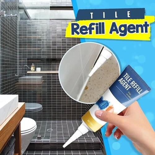 Tile Grout Refill Agent Ceramic Tile Grouting Repair Agent Wall Bathroom Porcelain Filling Mouldproof Waterproof Repair Agent