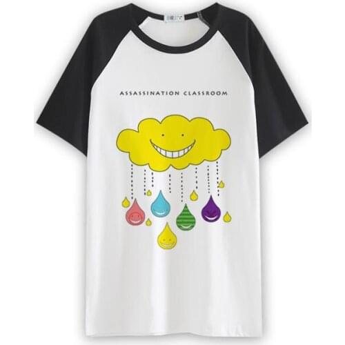 High-Q Assassination Classroom Korosensei Tees T-Shirts tshirt cartoon Korosensei lovers student breathable t-shirt tshirt tees