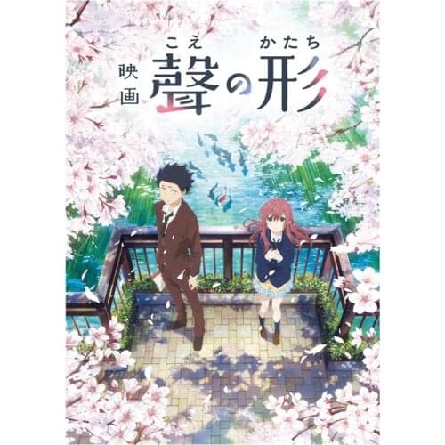 5d DIY Diamond Painting Set A Silent Voice Posters Anime Posters Mosaic round Diamant Embroidery Accessories Art