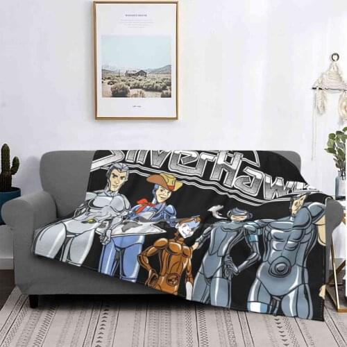 Cyber Air Conditioning Blanket Fashion Soft Blanket Silverhawks Steelheart Steelwill
