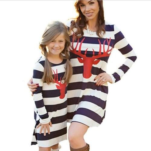 Mother Daughter Dresses 2019 Summer Family Clothing Mom and Daughter Dress Family Matching Outfits Dress for Kids and Women