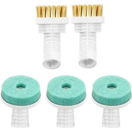 For Deerma DEM ZQ600 ZQ610 Handheld Steam Vacuum Cleaner Replacement parts Brush Head 5 Attachment Mold Dust Removal Heads