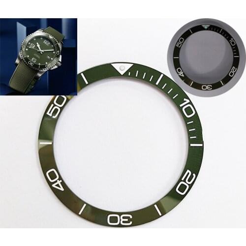 38.6mm Longines HYDROCONQUEST Substitute Ceramic bezel non original Watch Insert Ring Watch Accessories Inner diameter 31.1mm