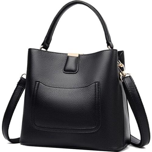 Women Bags Winter Womens Bag Trend 2021 Pu Leather Waterproof Crossbody Bags Fashion Solid Color Shoulder Bags Luxury Designer