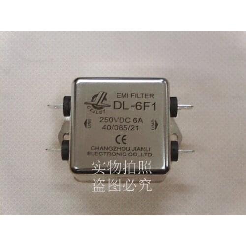 [ZOB] DL-6F1 EMI 6A 250VDC Jianli DC power supply filter --5PCS/LOT