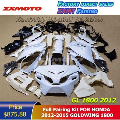 ZXMT Full Fairing Set Bodywork For Honda Goldwing 1800 2012 to 2015 GL1800 2013 2014 Unpainted Without AirBag Old Version