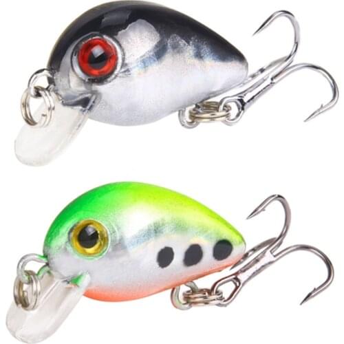 1 PCS Rock Minnow Fishing Lure 30mm/1.6g Crankbait Hard Bait Topwater Artificial Wobbler Bass Japan Fly Fishing Accessories
