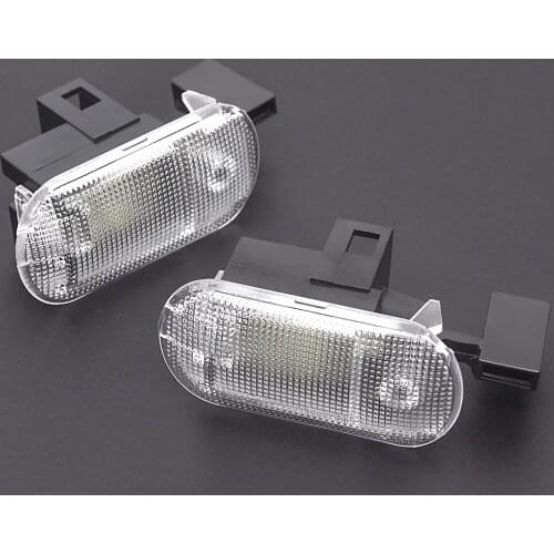 1Pcs White LED Glove Box Light Luggage Lamp For VW Bora Jetta Golf MK4 Variant Caddy Passat B5 B5.5 Touareg Touran