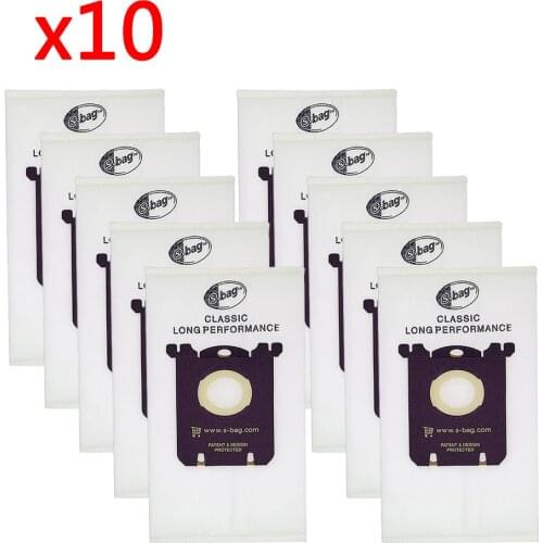 10 pieces/lot) Vacuum Cleaner Parts Dust filter Bag for Bork VC9919 VC 9118 VC9016 VC9819 VC9818 VC 9919 V510 v511 Ecolux