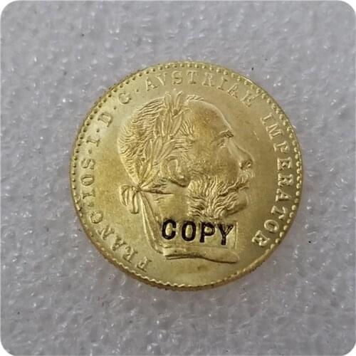1915 Austria 1 Ducat Gold Copy Coin commemorative coins-replica coins medal coins collectibles