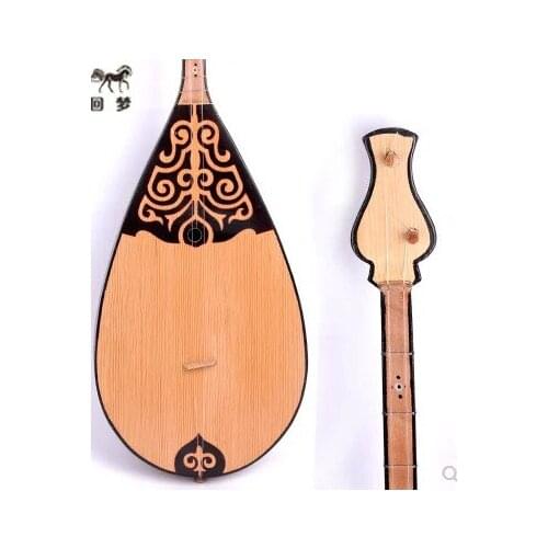 2018Kazakh Dongbula Xinjiang musical instrument national shamisen beginner playing Dongbula stringed pianoforte