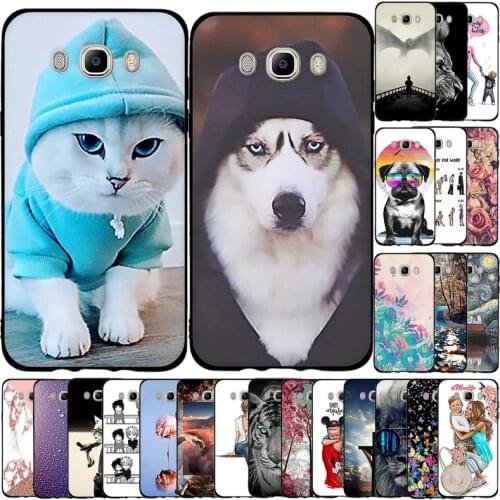 Soft Silicon Case For Samsung Galaxy J7 2016 Case Soft TPU Funda Protective Phone Case For Samsung J7 2016 Case Back Cover Shell