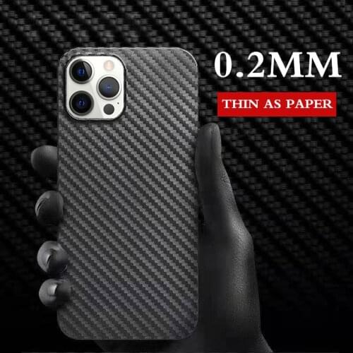0.2MM Carbon PP Case For iPhone 12 Pro 11 X XR XS Max Phone Cover For iPhone 12 Mini SE 2020 7 8 6 6s Plus Hard Soft Cases Capa