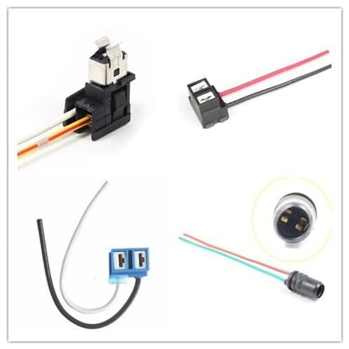 H3 H7 T10 Car bulb socket Connect Lines Adapter 12V 24V Car Accessories Headlight Extension Connector Plug