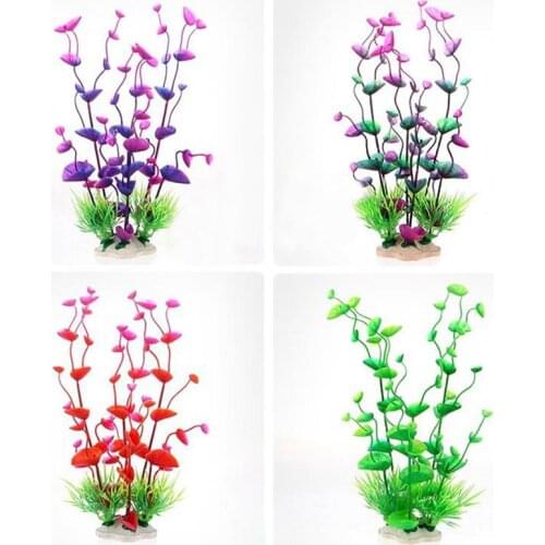Artificial Aquatic Plant Realistic Lifelike Fish Tank Plant Underwater Plant Simulation Water Plant Fish Tank Decor Accessories