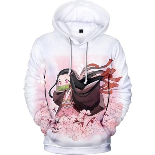 3D Comic Kimetsu no Yaiba Hoodies Sweatshirts Men Women shinobu cosplay Boys Girls Suitable kids Pullovers Kamado Nezuko hoodie