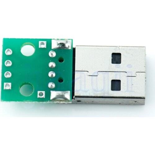 MLLSE USB to DIP Adapter Converter 4pin for 2.54mm PCB Board DIY Power Supply A1611