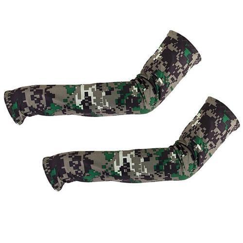 Fashion Camo Cooling Sun UV Protection Cover Golf Cycling Bike Sports Arm Sleeves