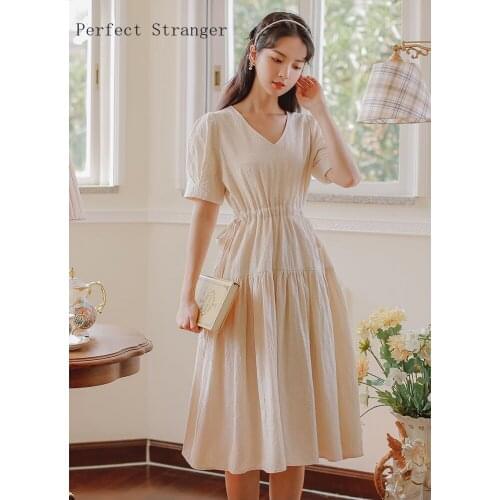 Perfect Stranger Linen Summer Dresses