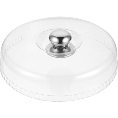 Transparent Round Cake Cover Dessert Lid Cake Stand Dust Cover Durable Food Protective Cover Kitchen Tools