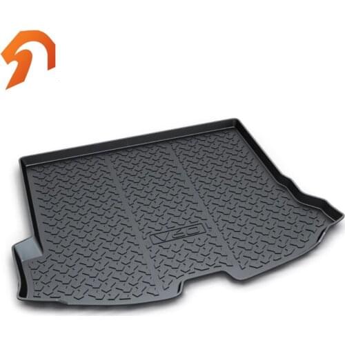 Rubber Rear Trunk Cover Cargo Liner Trunk Tray Floor Mats For Volvo V60 2013 2014 2015 Car Floor Trunk Carpet Liner Mats