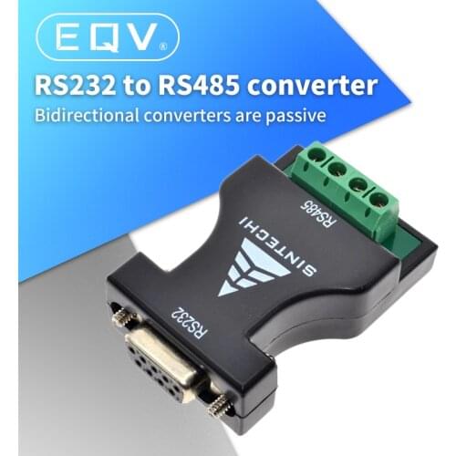 RS-232 RS232 to RS-485 RS485 Interface Serial Adapter Converter NEW