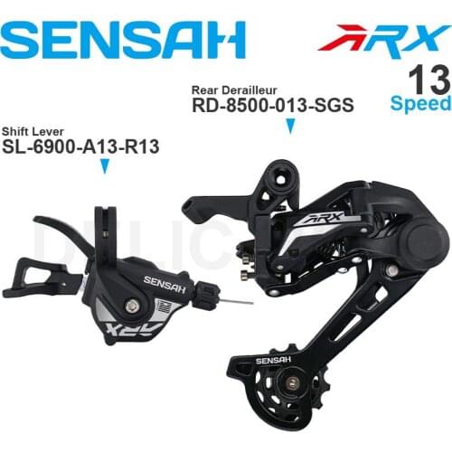 SENSAH ARX 13speed MTB Groupset include Right Shifter and Rear Derailleur Long Cage Max. sprocket 52T Original