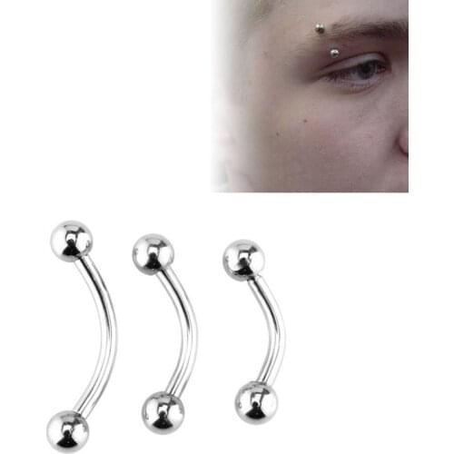 Helix Piercing Navel Earrings Eyebrow Piercing Nose Rings Belly Rings Men Tongue Piercing Jewelry Stainless Steel Women 2021