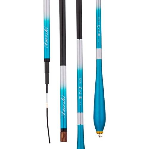 2.7/3.6/3.9/ 4.5/5.4m Carbon Fiber Taiwan Fishing Rod Ultra-light Carp Angeln Pole 37 Tune Long Section Taiwan Wedkarstwo Olta